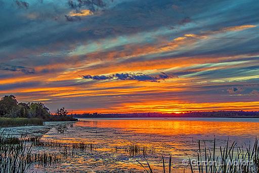 Rideau Canal Sunset_DSCF4677-8.jpg - Photographed along the Rideau Canal Waterway at Kilmarnock, Ontario, Canada.
